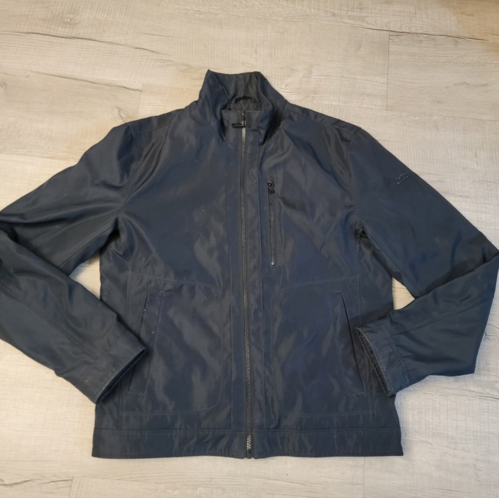 Michael Kors Dark Blue Windbreaker Jacket